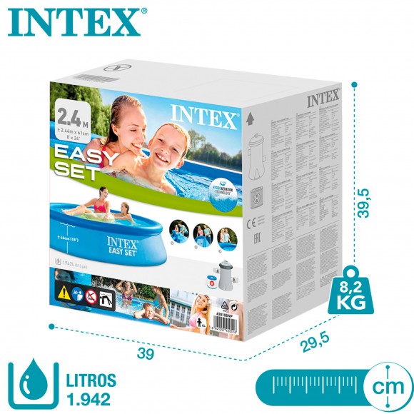 PISCINA EASY SET INTEX