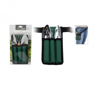 CONJUNTO 3 MINI FERRAMENTAS JARDIM