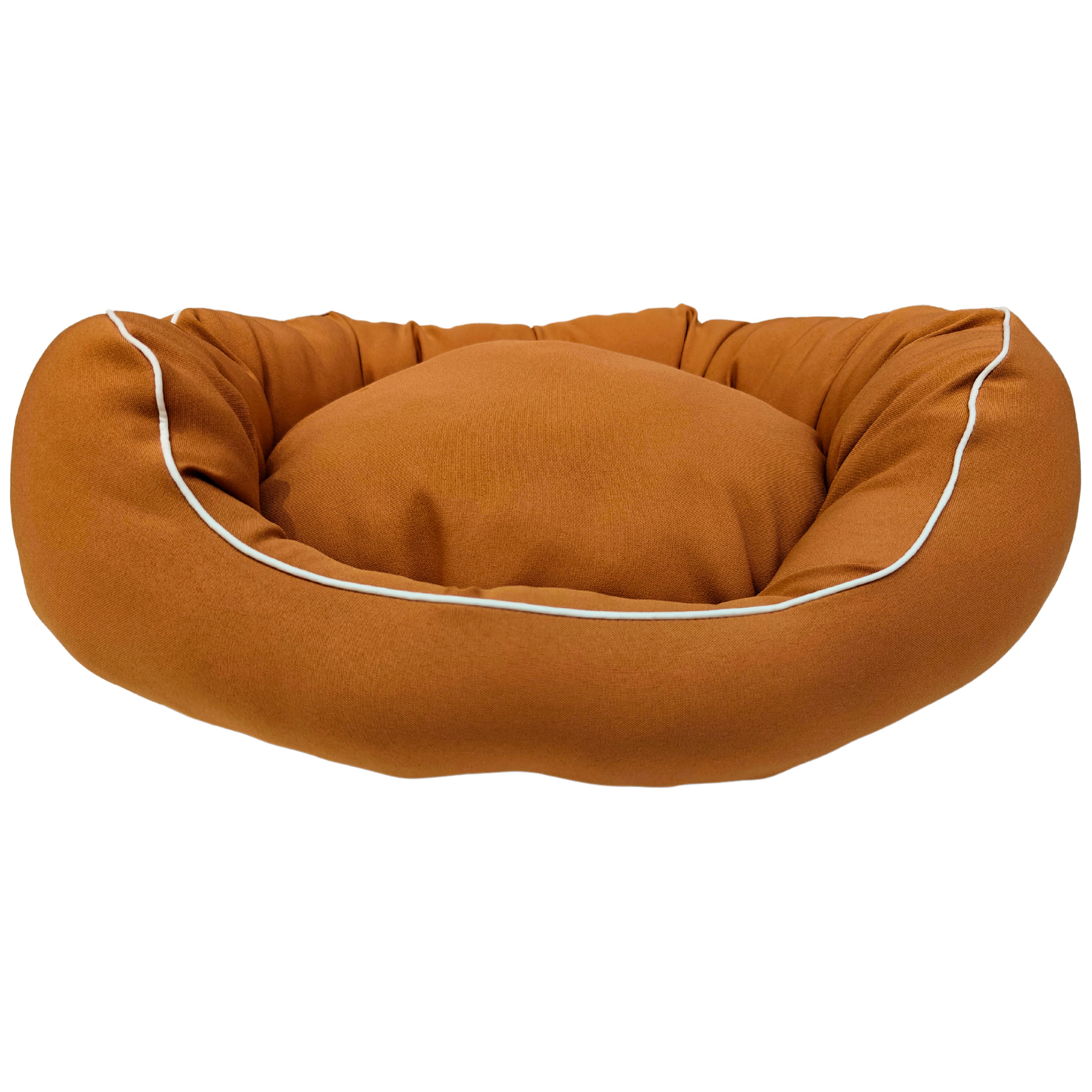 Cama Oval Eco Caramelo 65X45 CM PETWAU