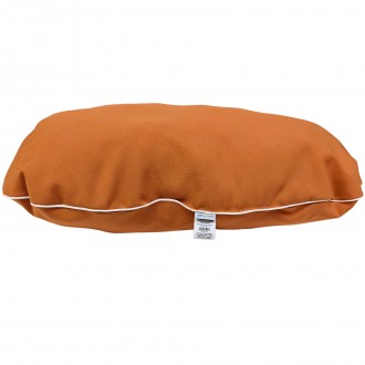 ALMOFADA OVAL ECO CARAMELO