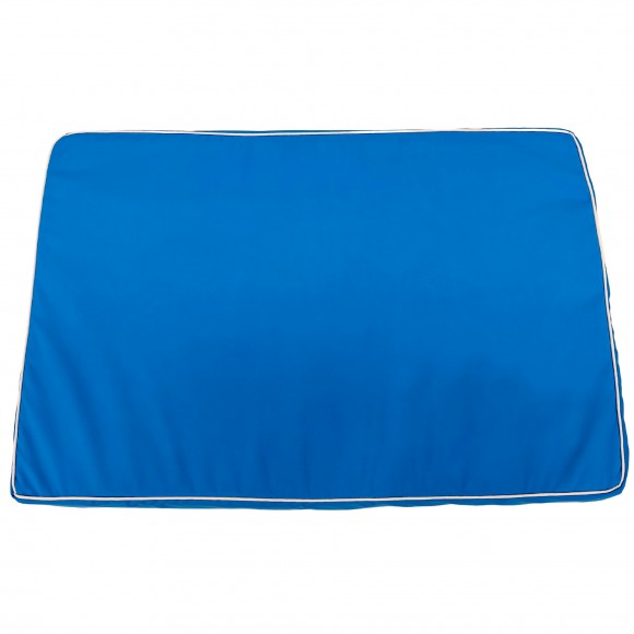 Colch�o Rectangular Confort Azul 100X60 CM PETWAU