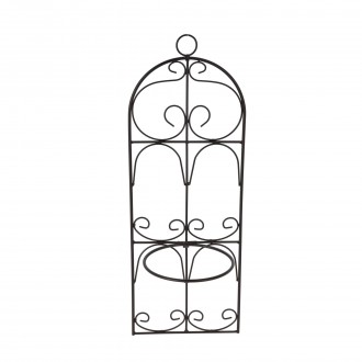 SUPORTE DECOR METAL 1 VASO 53X19 CM