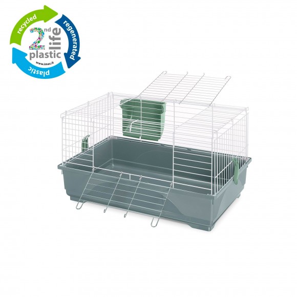 GAIOLA P/ROEDOR VERDE EASY 82X51X31 CM