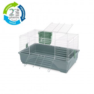 GAIOLA P/ROEDOR VERDE EASY 82X51X31 CM