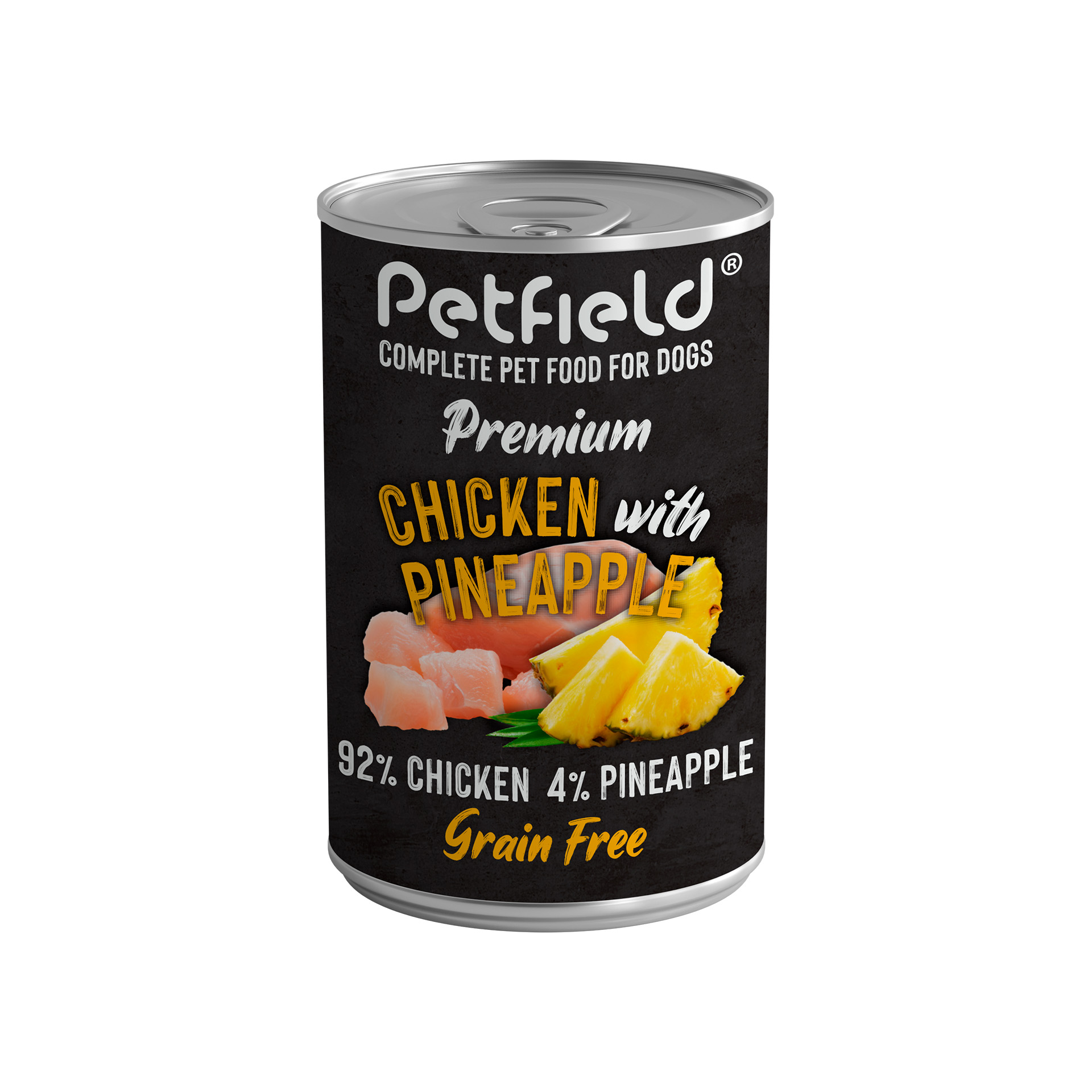 Alimento Húmido Cão Frango E Ananás 400 G PETFIELD