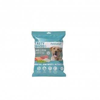Snack Para Co Tasty Salmo E Atum 100 G PETFIELD