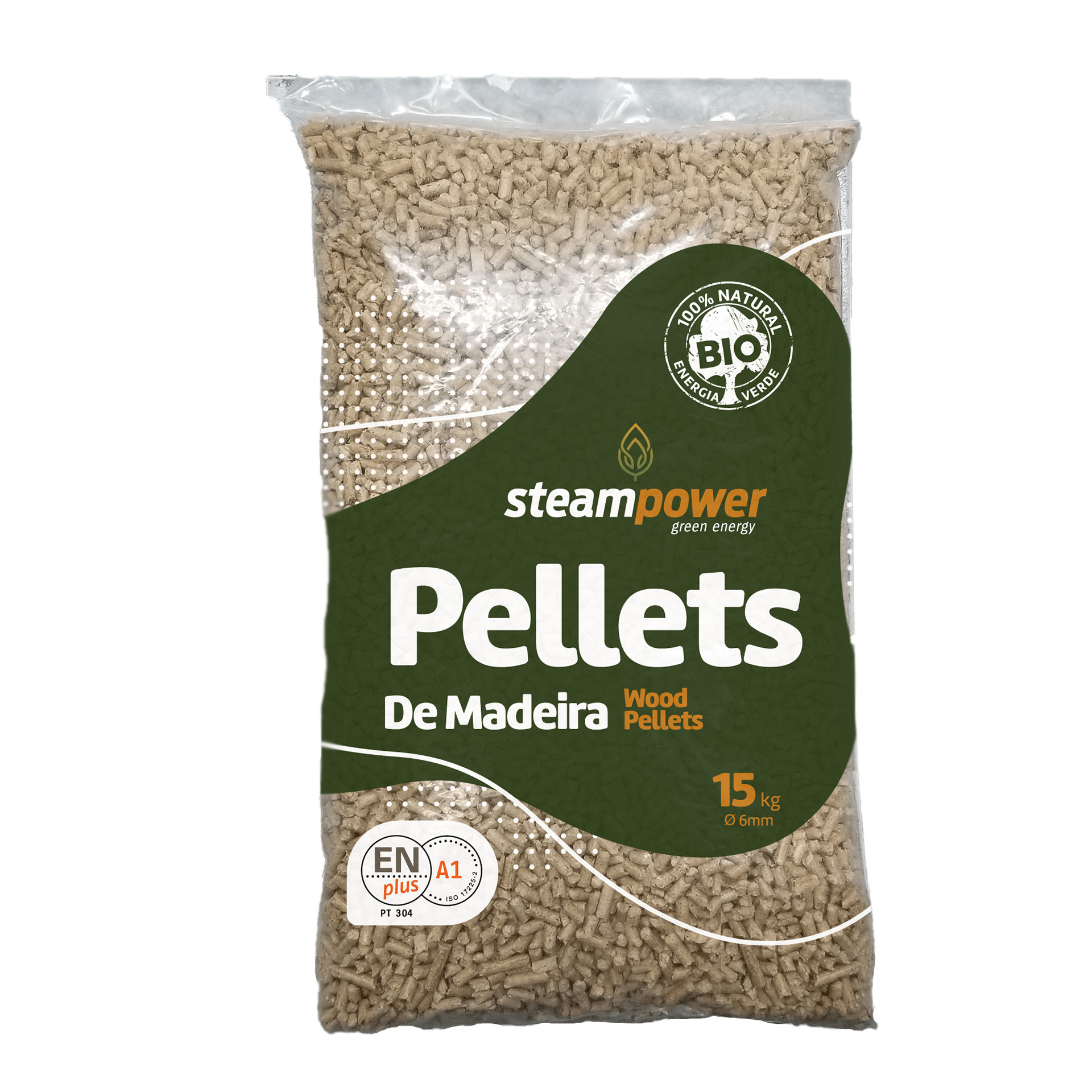 Pellets 15 KG STEAMPOWER