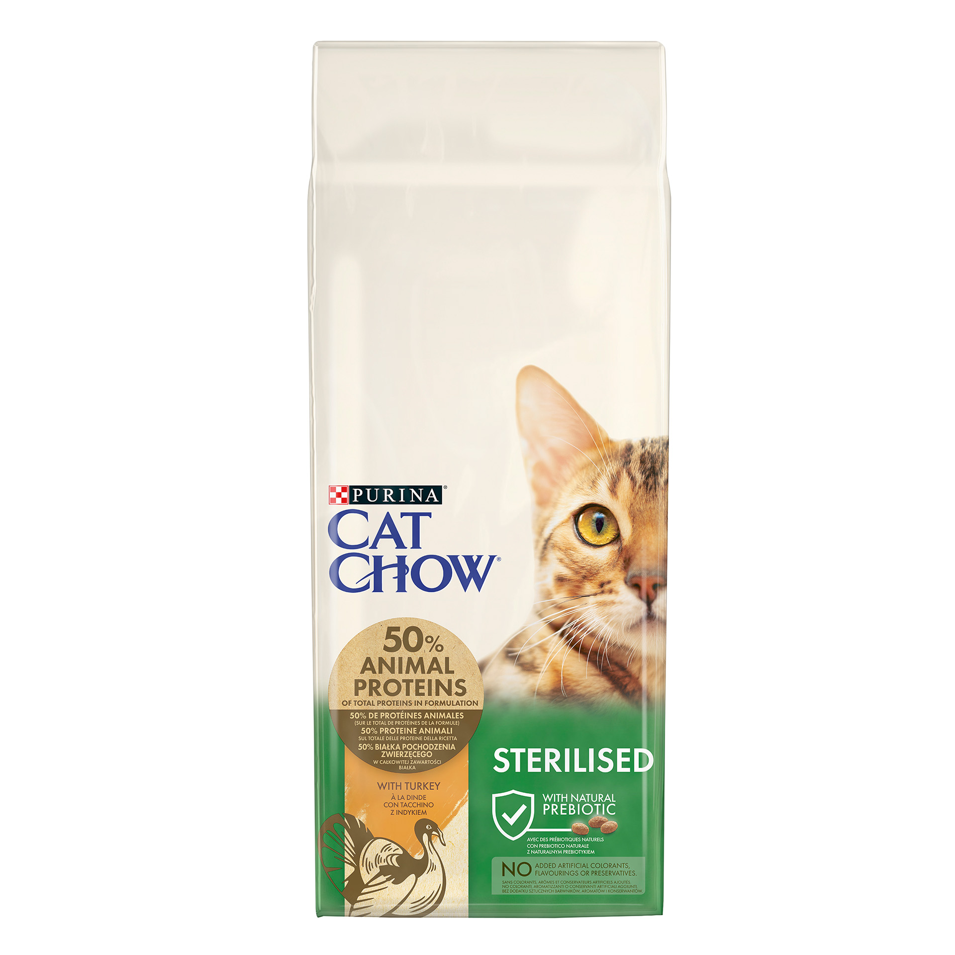 ALIMENTO SECO PARA GATO ESTERILIZADO PERÚ 15 KG