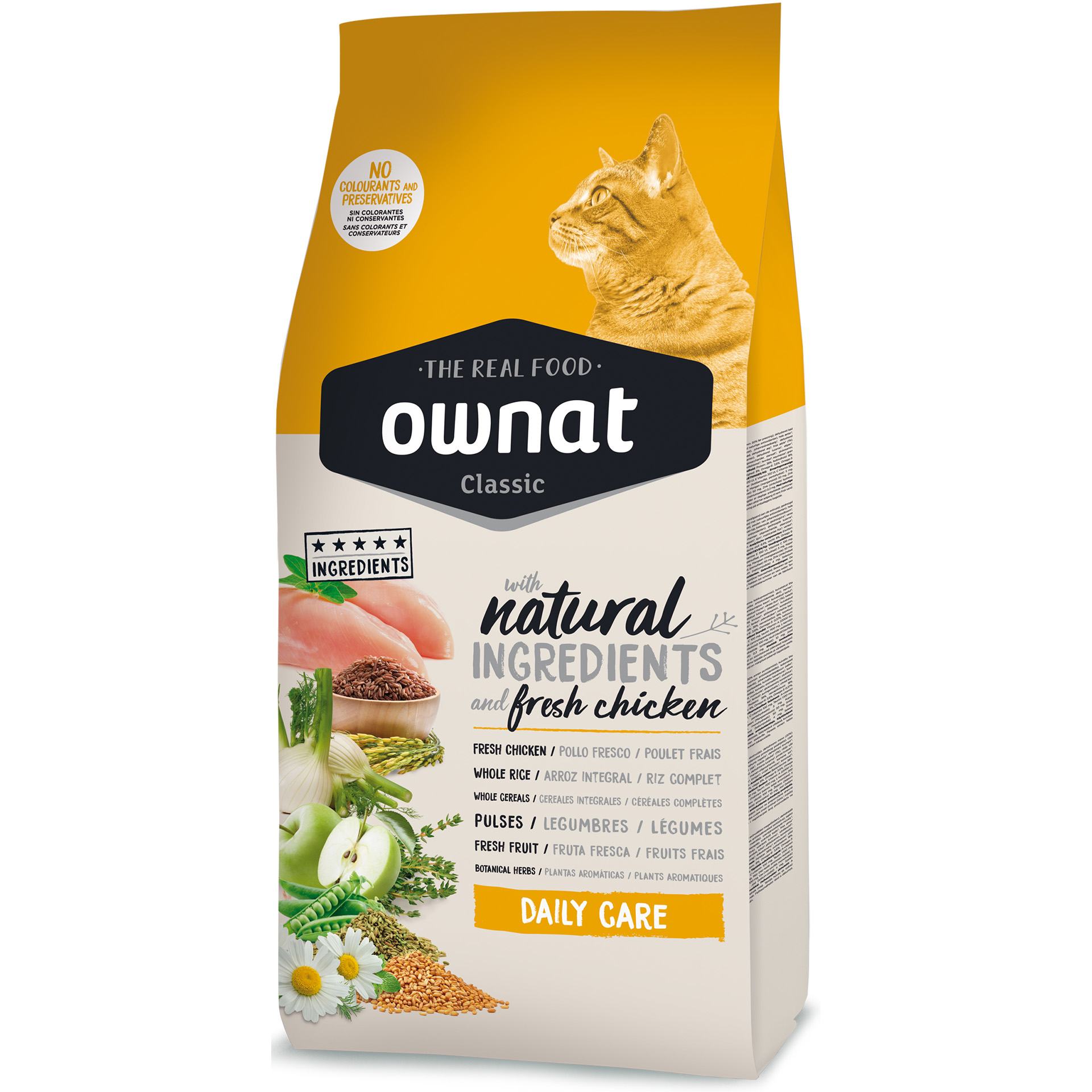 ALIMENTO SECO PARA GATO CLASSIC DAILY CARE 1,5 KG