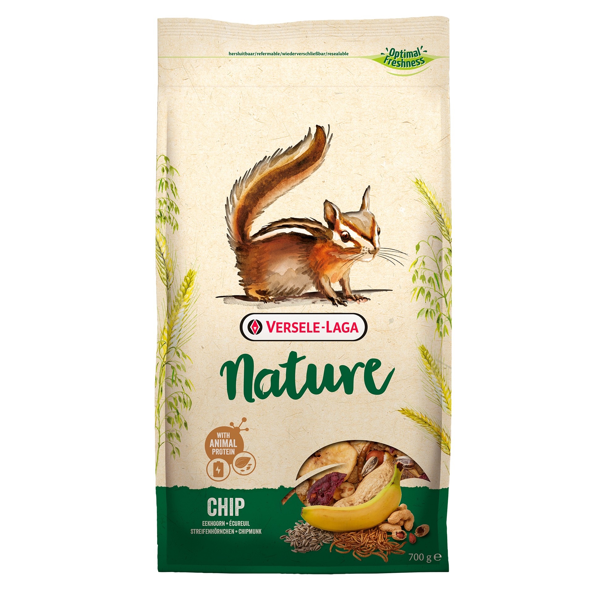 Alimento P/Esquilo Mistura Nature 700 G VERSE LAGA