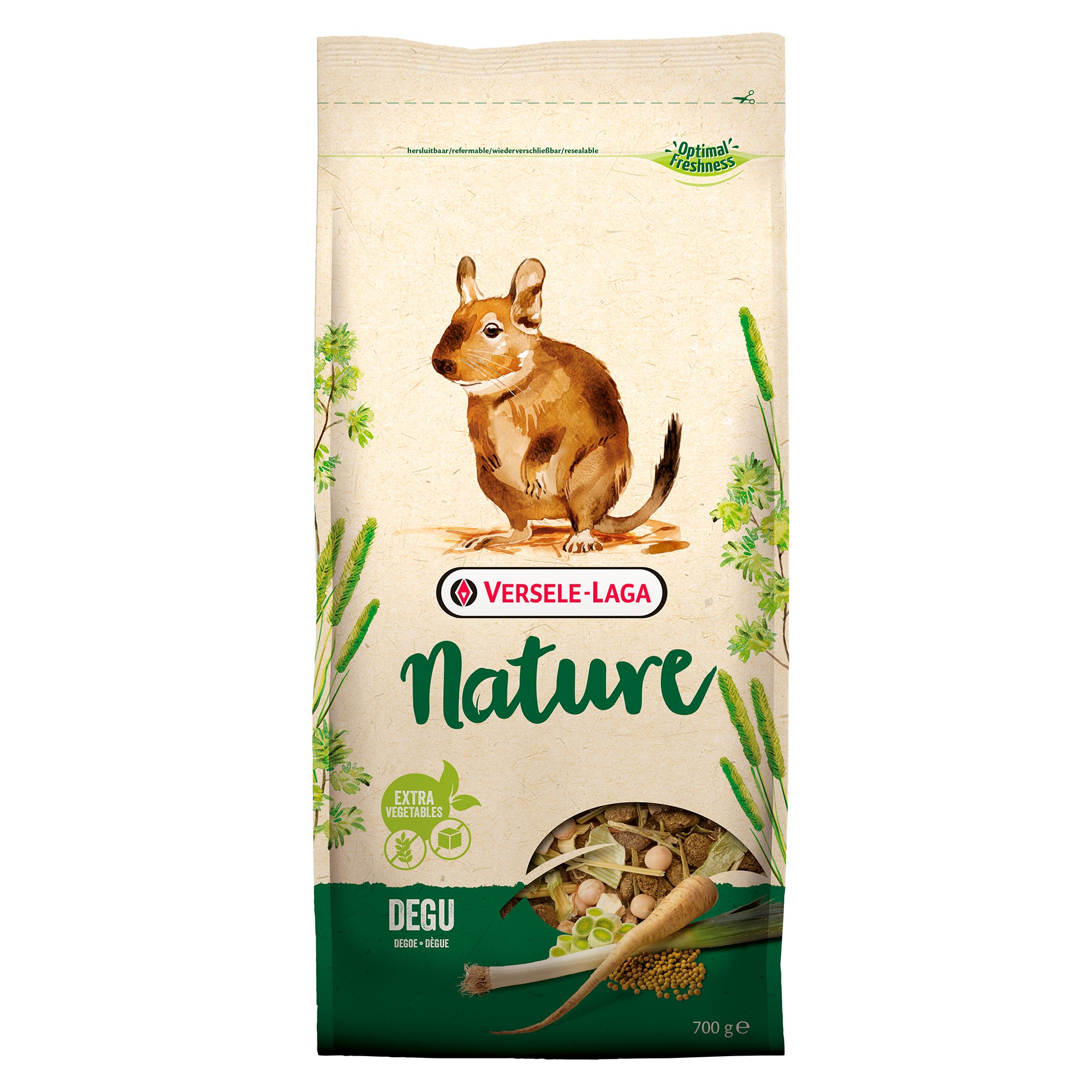 Alimento P/Degu Mistura Nature 700 G VERSE LAGA