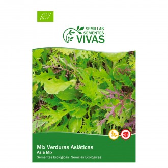 Verdura Asitica Mistura Variedades 2 G SEMENTES V