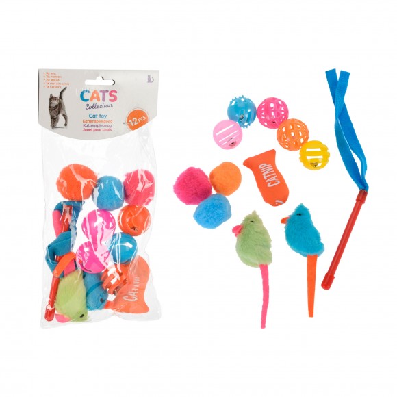 KIT BRINQUEDOS GATO