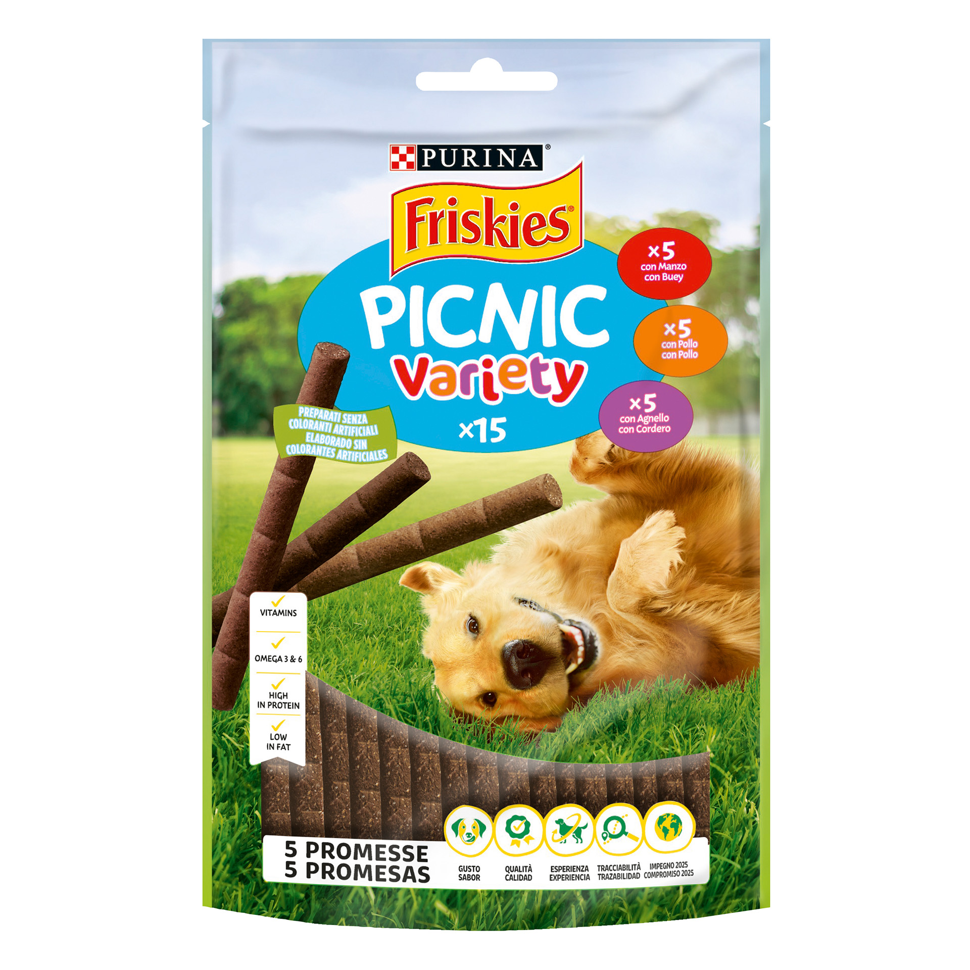 Snack Para Cão Picnic Variety 126 G FRISKIES