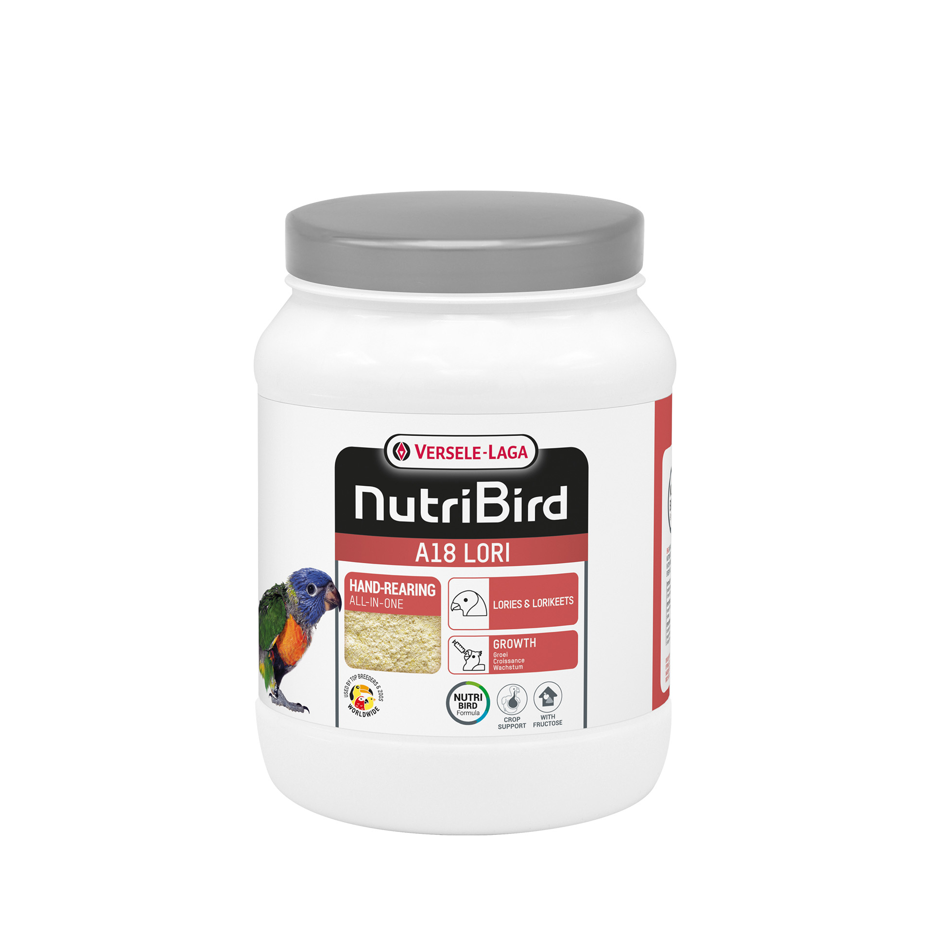 Versele-laga alimento aves-nutribird A18 lori 800g