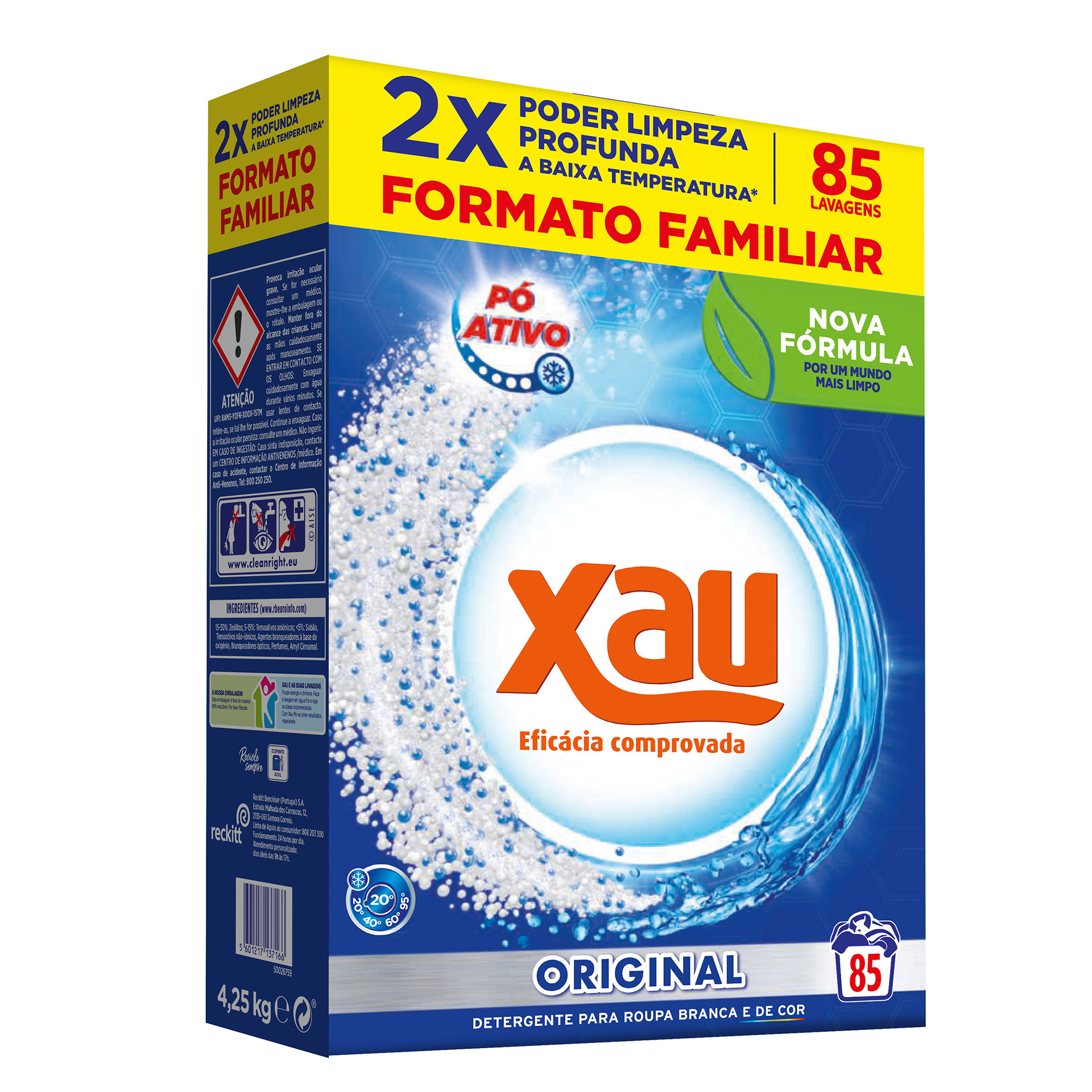 Detergente Líquido Roupa Original 85 Doses XAU