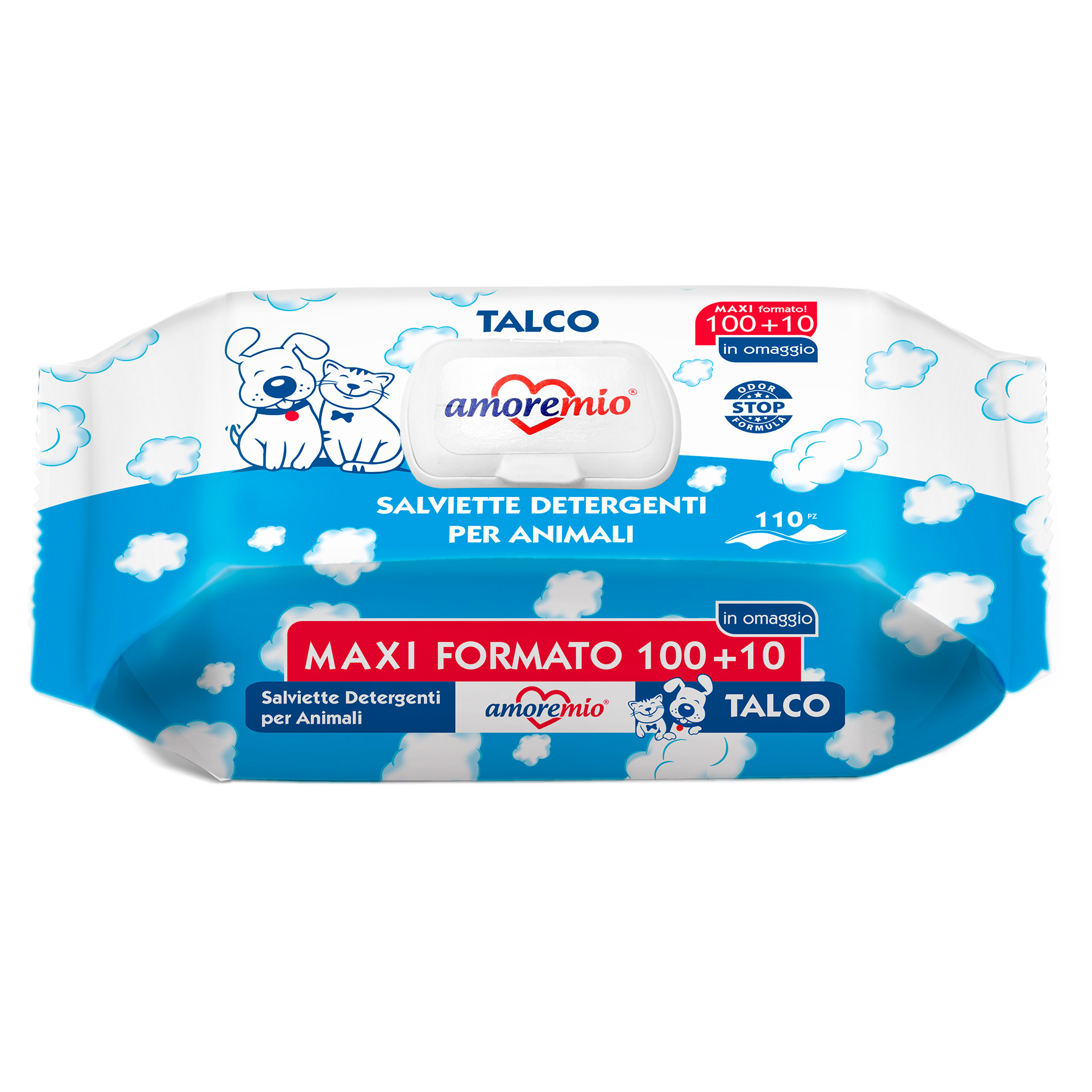 Toalhitas Húmidas Maxi Talco 100+10 UN AMOREMIO