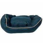 Cama Oval Azul 50X35 CM PETWAU Cama Oval Azul 50X35 CM PETWAU