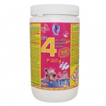 Cloro 4 Acoes P20 G 1 KG PQS Cloro 4 Acoes P20 G 1 KG PQS