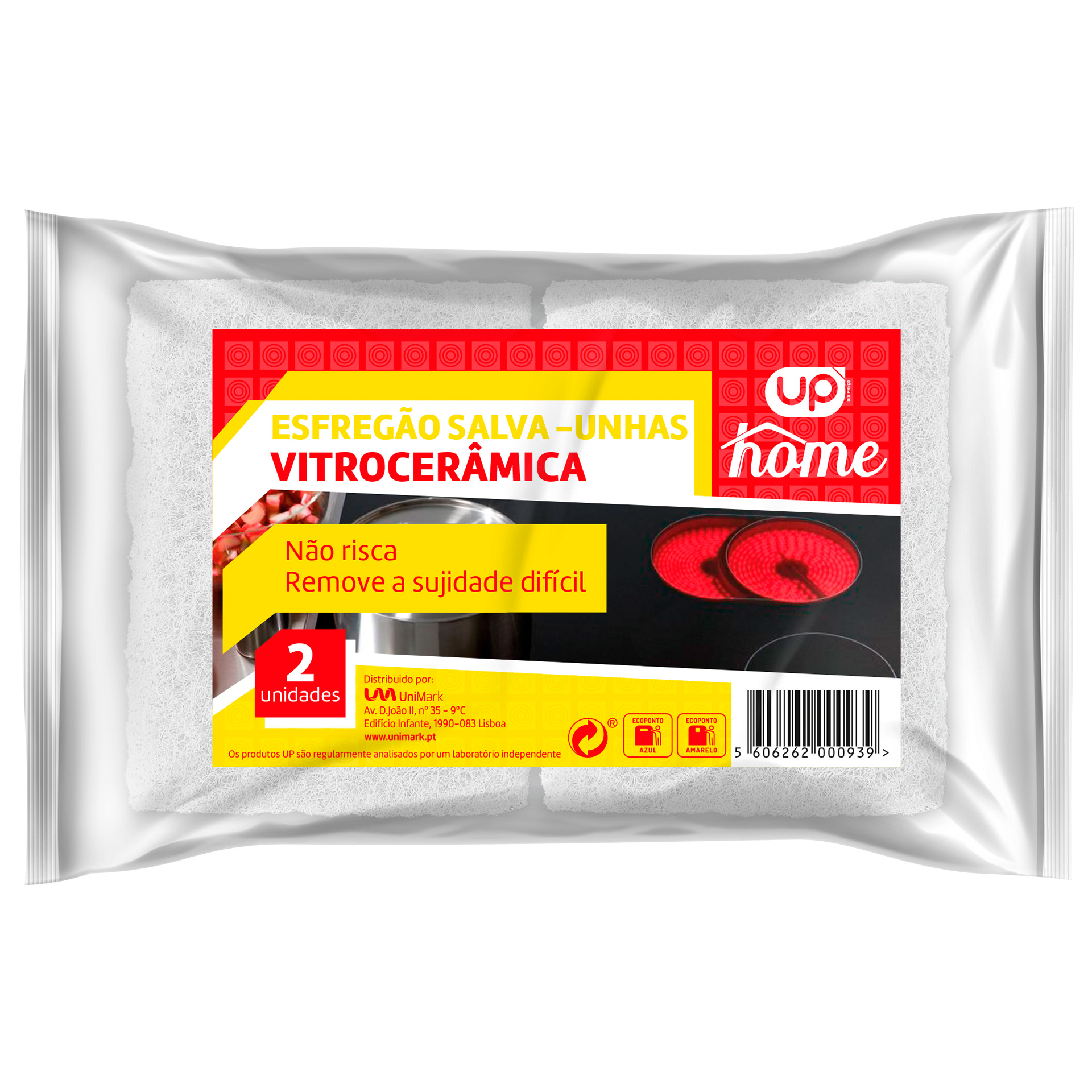 Esfregão Vitrocerâmica 2 UN UP