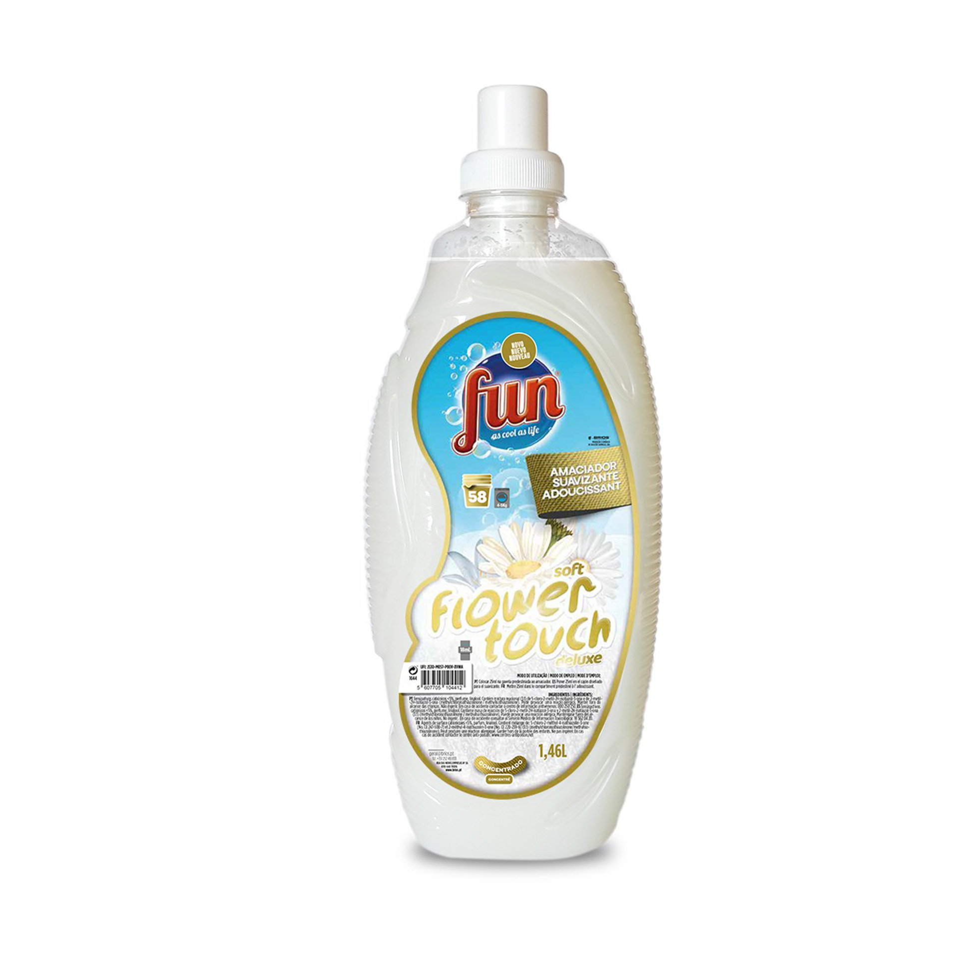 Amaciador Concentra Soft Flower Delux 58 Doses FUN