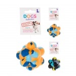 Brinquedo Para C�o Bola Borracha 8,5 CM DOG'S COLLECTION