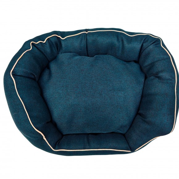Cama Oval Azul 65X45 CM PORPET Cama Oval Azul 65X45 CM PORPET