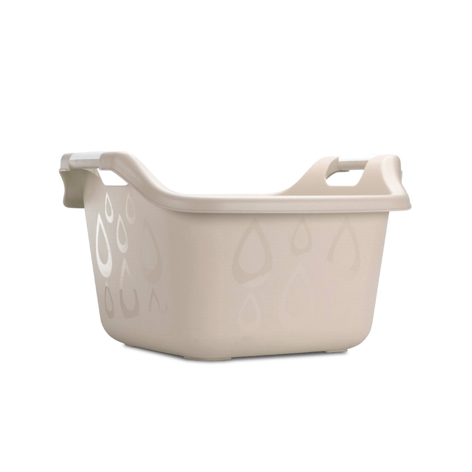 Alguidar Quadrado Com Asas Cinza 24 L PRACTILINE