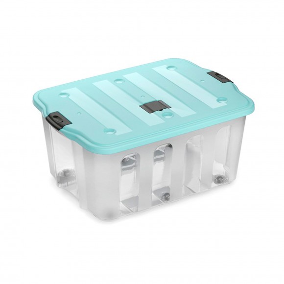 Caixa Arrumao Plstico Tampa 110 L PRACTILINE