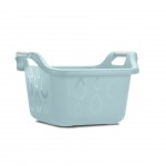 Alguidar Quadrado Com Asas Azul 24 L PRACTILINE