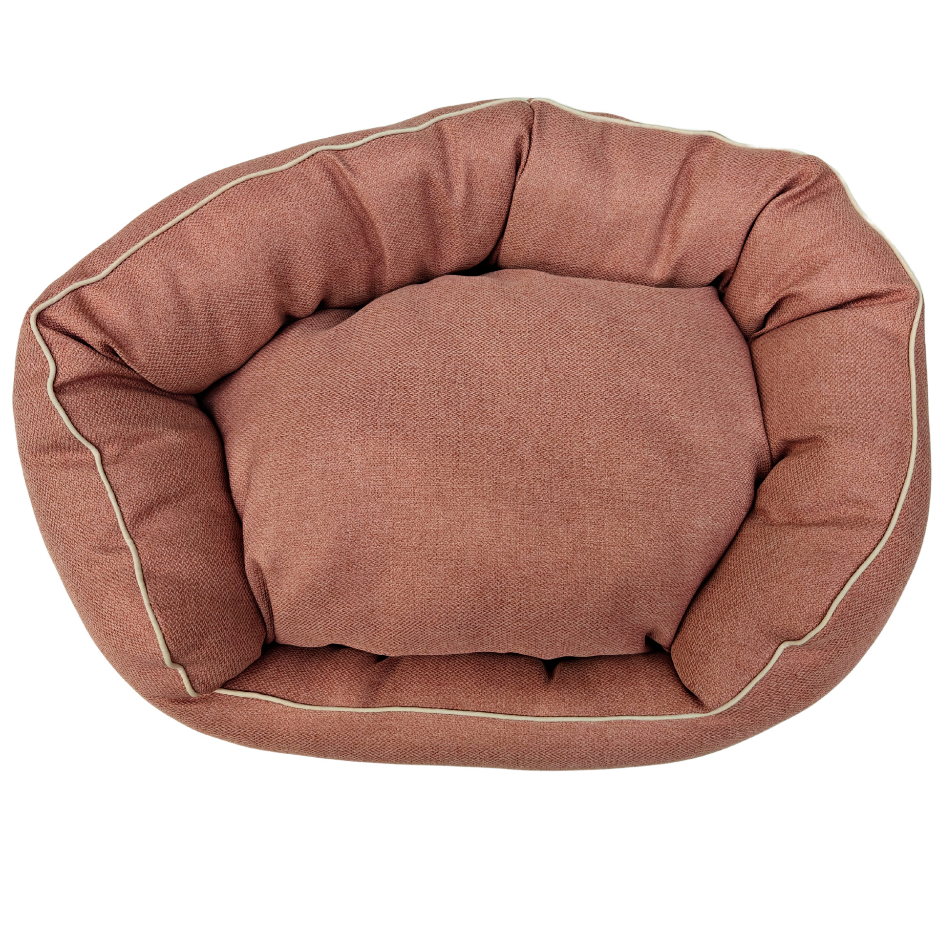 Cama Oval Rosa 65X45 CM PETWAU