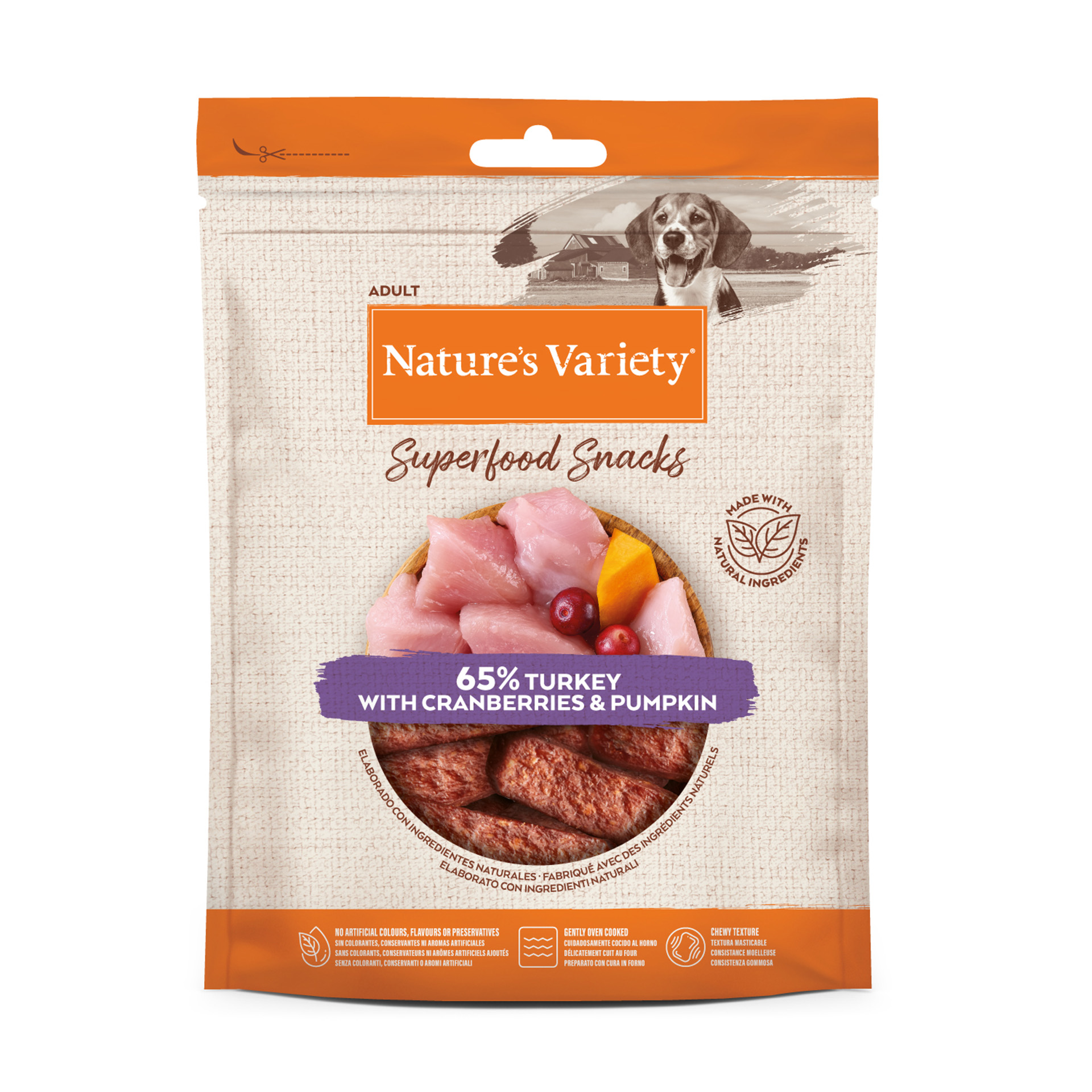 Alim Húmido Cão Perú 85 G NATURES VARIETY