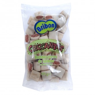 SNACK PARA CO OSSOS CROCANT HAMBURGUER SALMO 225 GR
