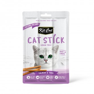 SNACK PARA GATO SALMO E ATUM 15 G