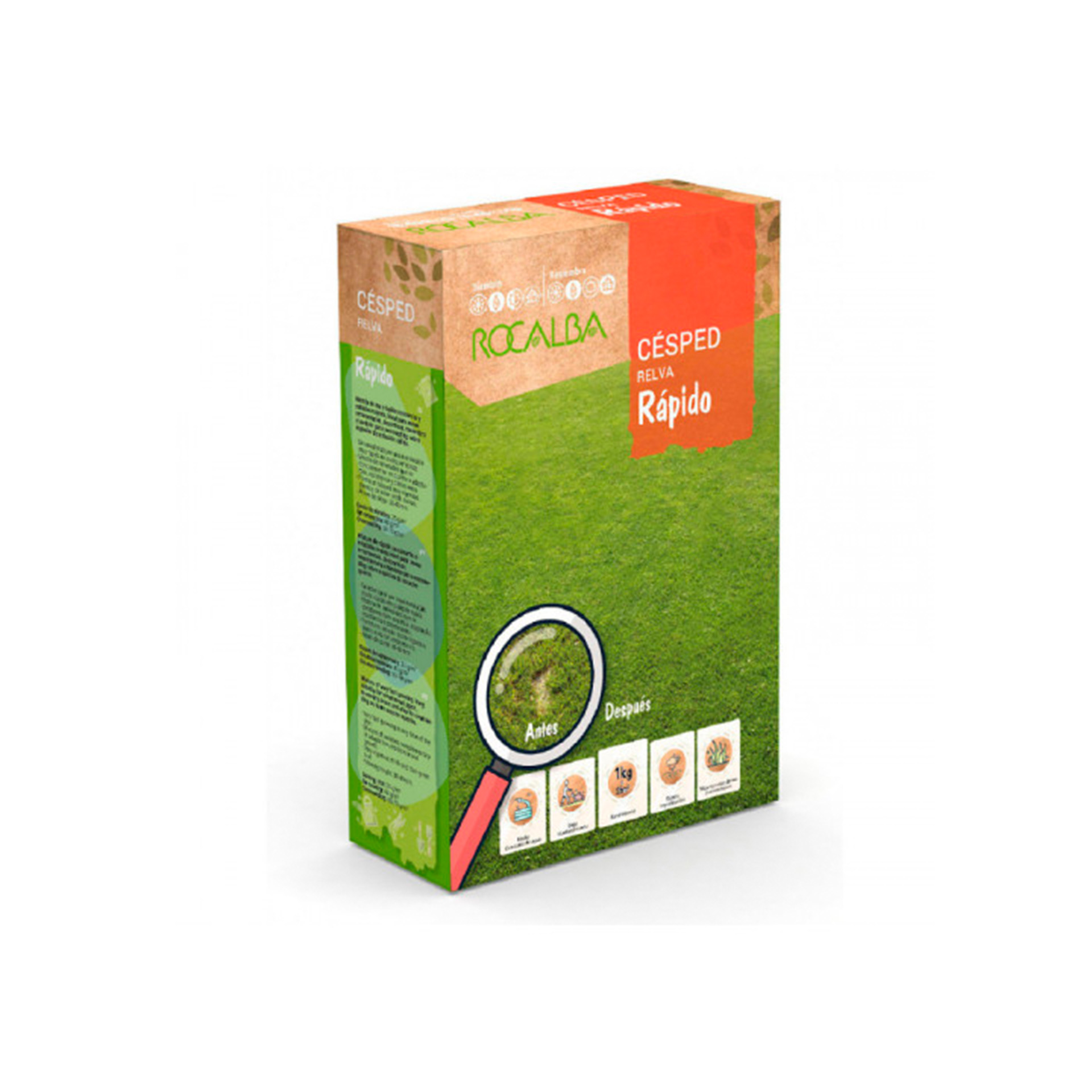 Sem Relva Relvado Rápido 5 KG ROCALBA