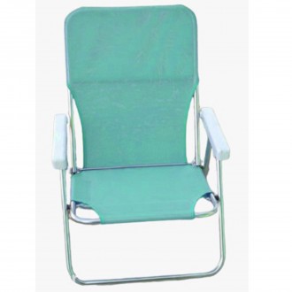 Cadeira Areia Alumnio Corcega Verde gua