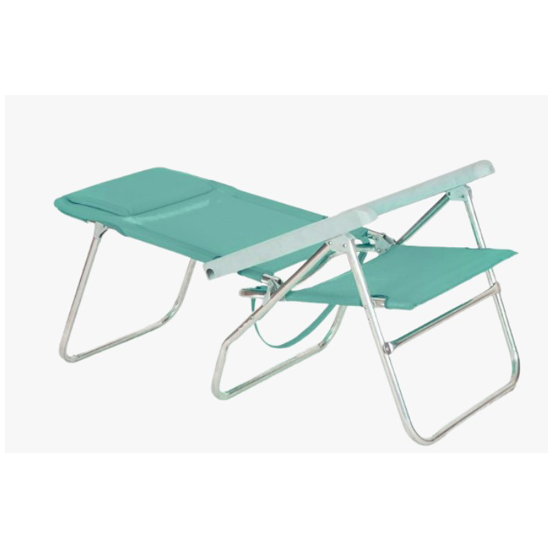 Cadeira Areia Alumínio Evia XL Verde Água