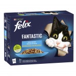 Alimento Húmido Gato Fantast Peixes 12X85 G FELIX Alimento Húmido Gato Fantast Peixes 12X85 G FELIX