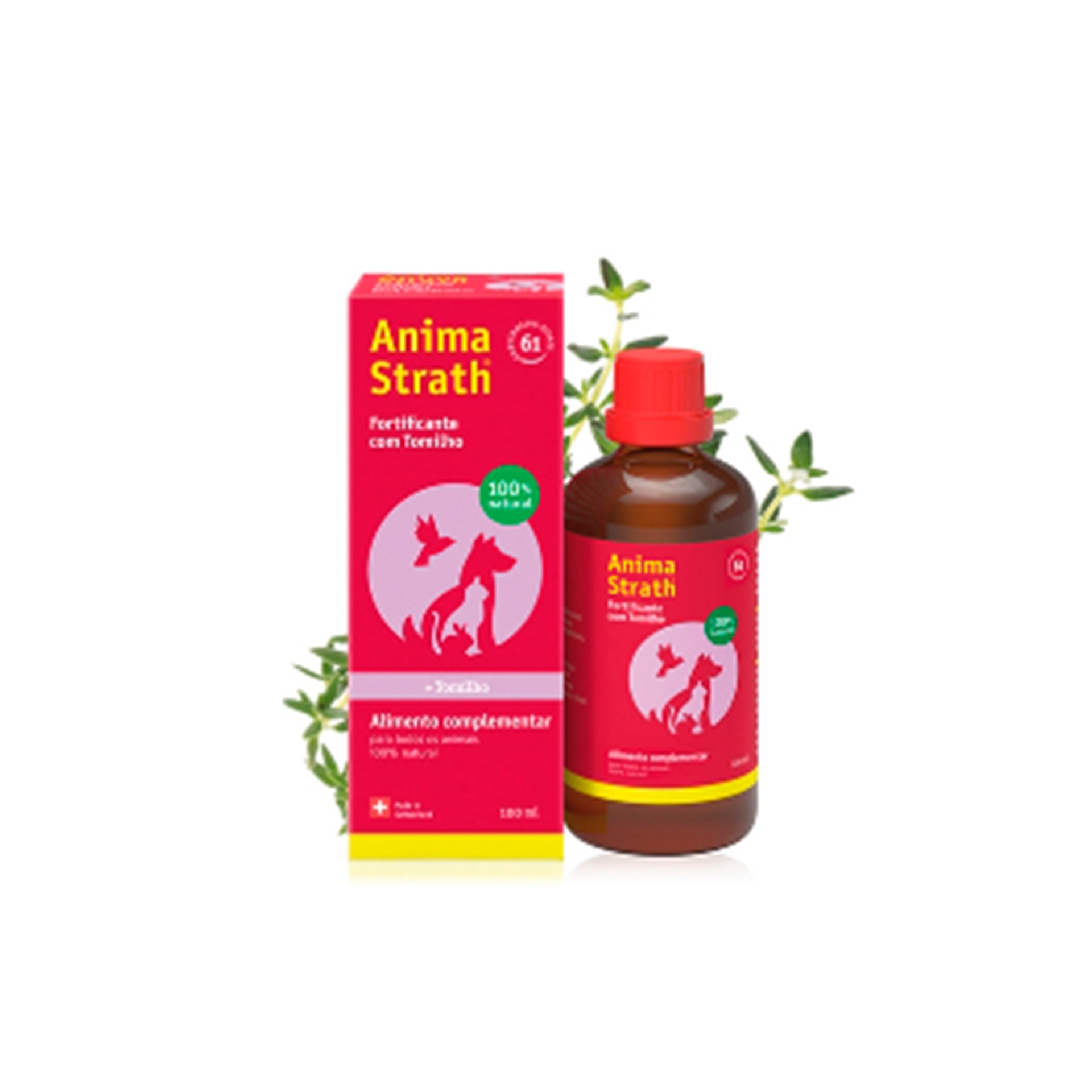 Fortificante Pombo Com Tomilho 100 ML ANIMA STRATH