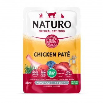 Alimento Hmido Para Gato Frango 85 G NATURO