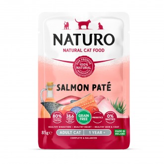 Alimento Hmido Para Gato Salmo 85 G NATURO