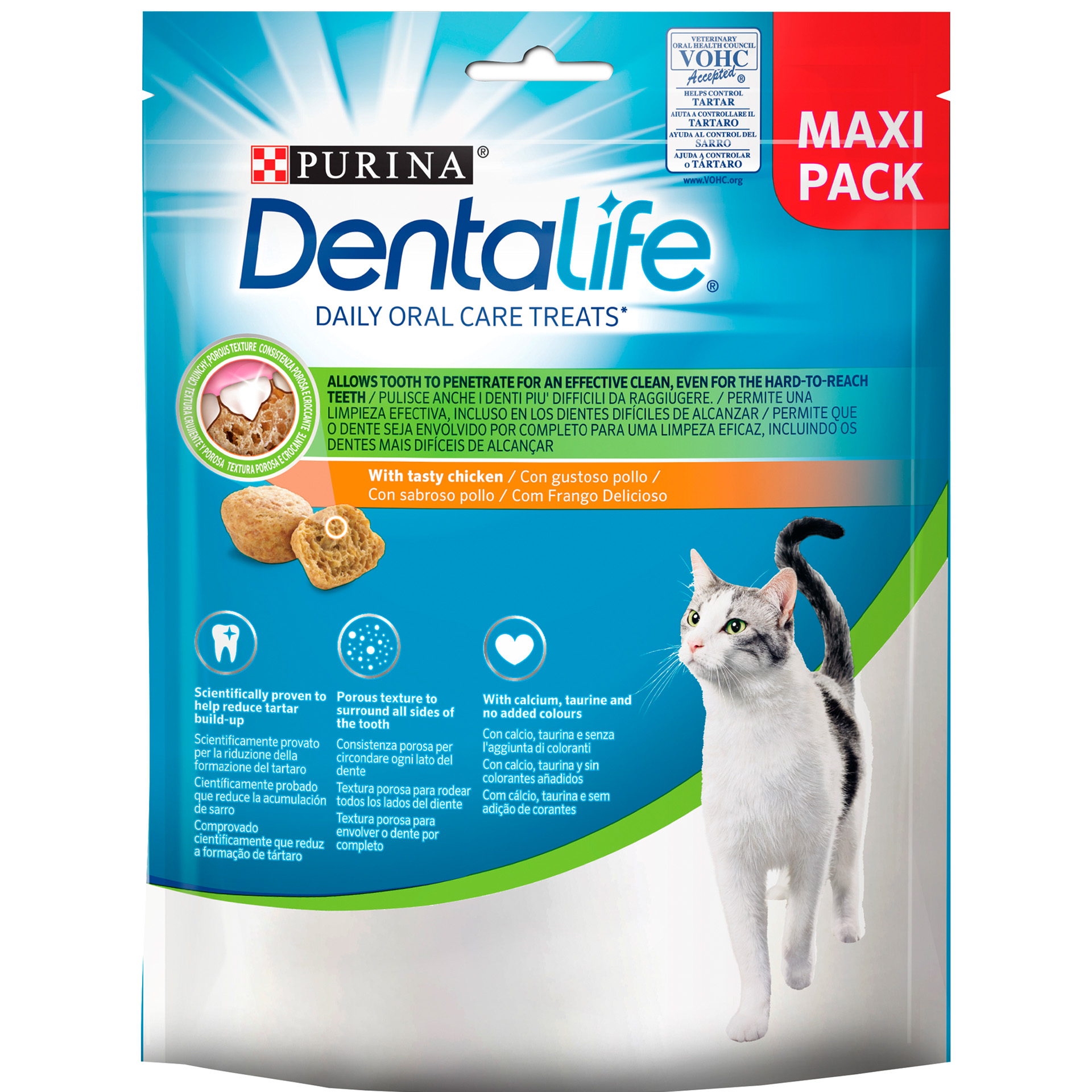 Snack Dental Para Gato Frango 140 G DENTALIFE