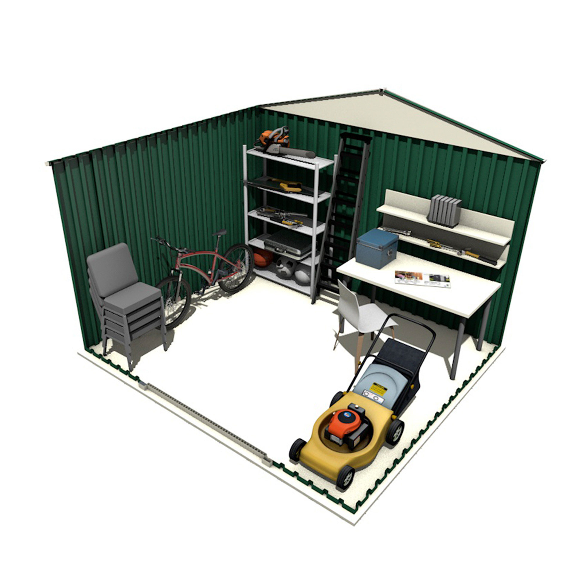 Abrigo Metal Glasgow 6,3 M2