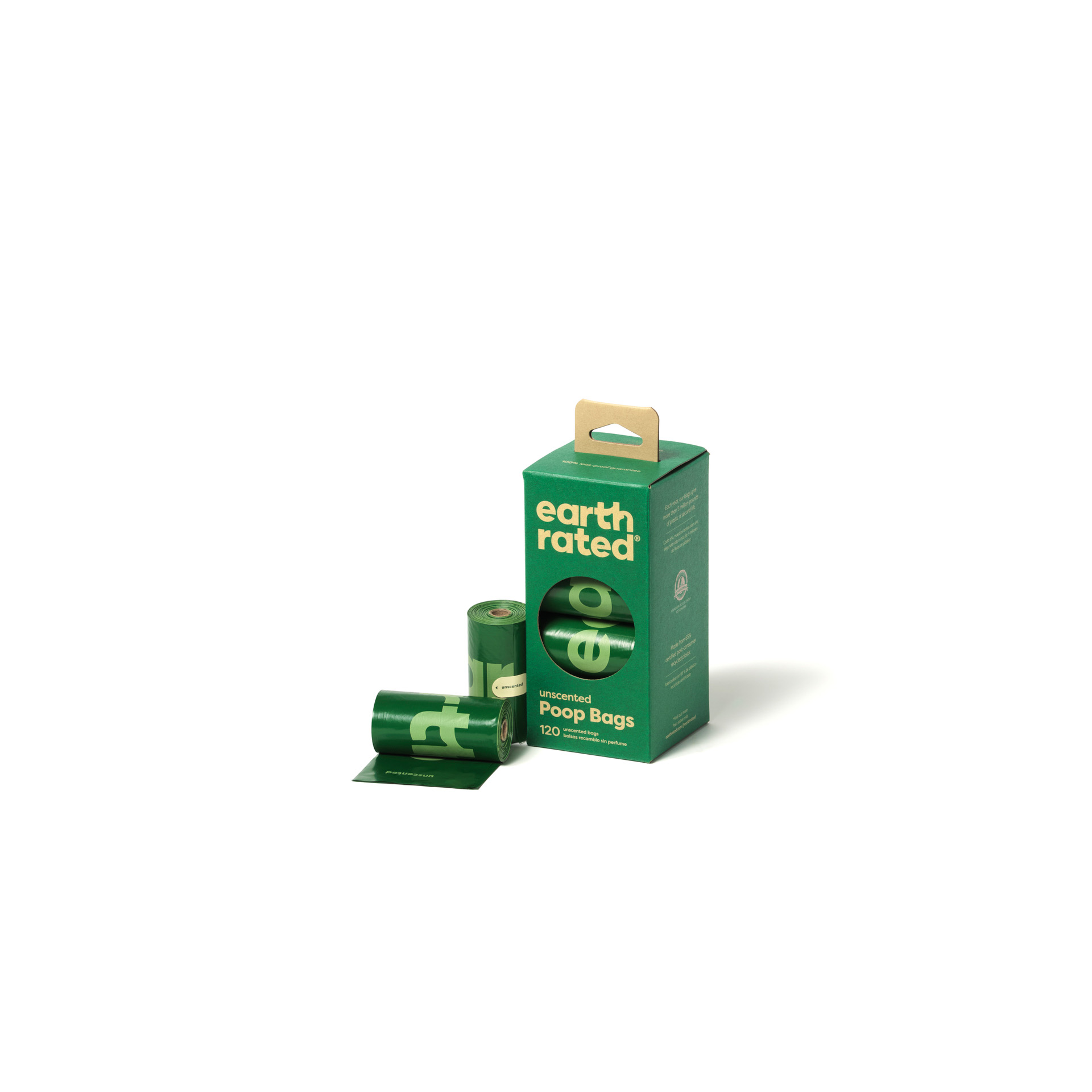 SACOS DE DEJETOS DE CÃO ECO NATURAL 8 ROL 15 SACOS