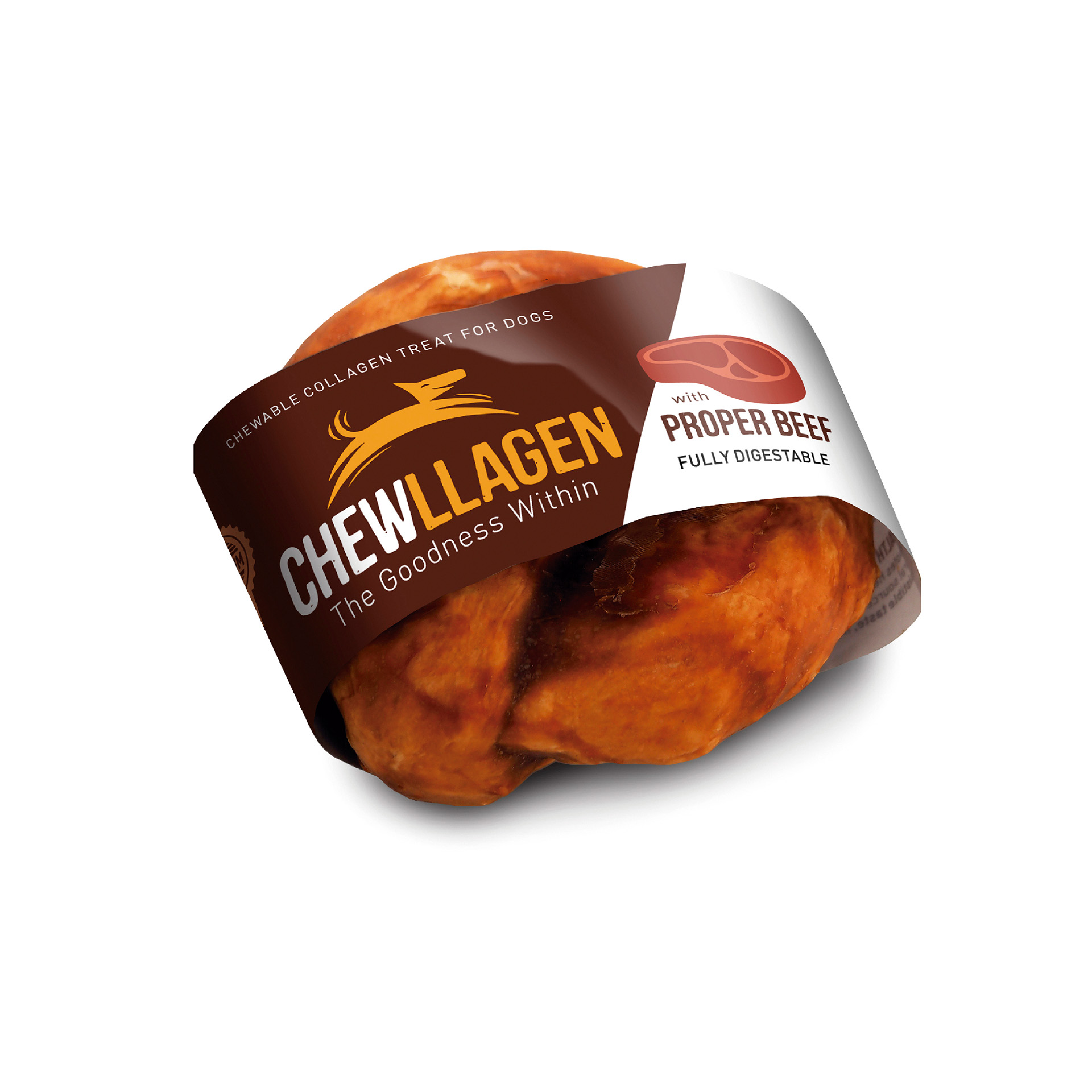 Snack Para Cão Donut Colagénio Vaca CHEWLLAGEN