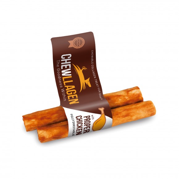 Snack Para Co Rolo Colagnio Frango CHEWLLAGEN