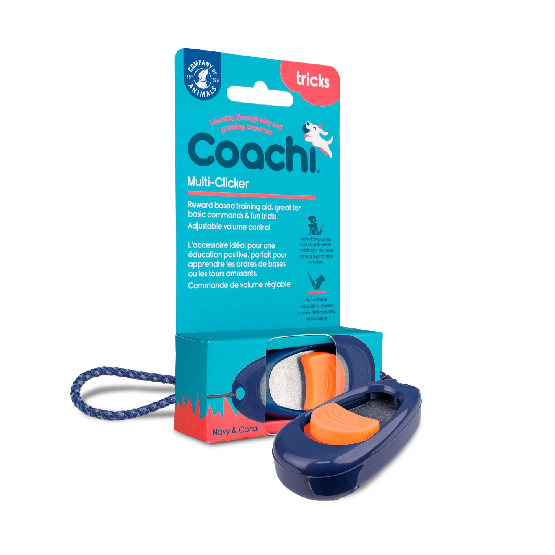 Multi-Clicker De Treino Para Cão COACHI