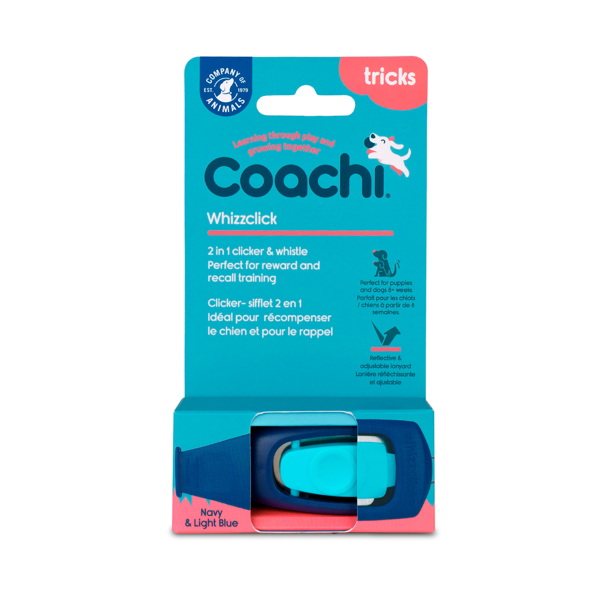 Apito E Clicker De Treino Para Cão COACHI