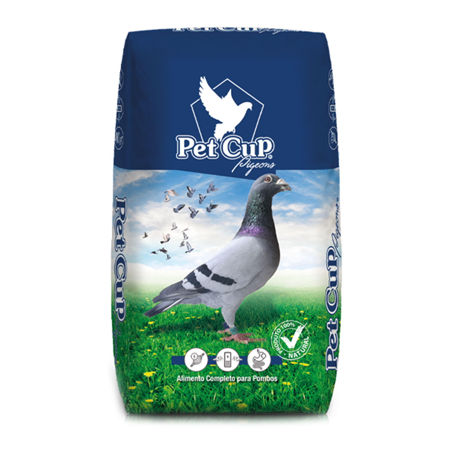 Mistura Pombos Plus 25 KG PETCUP