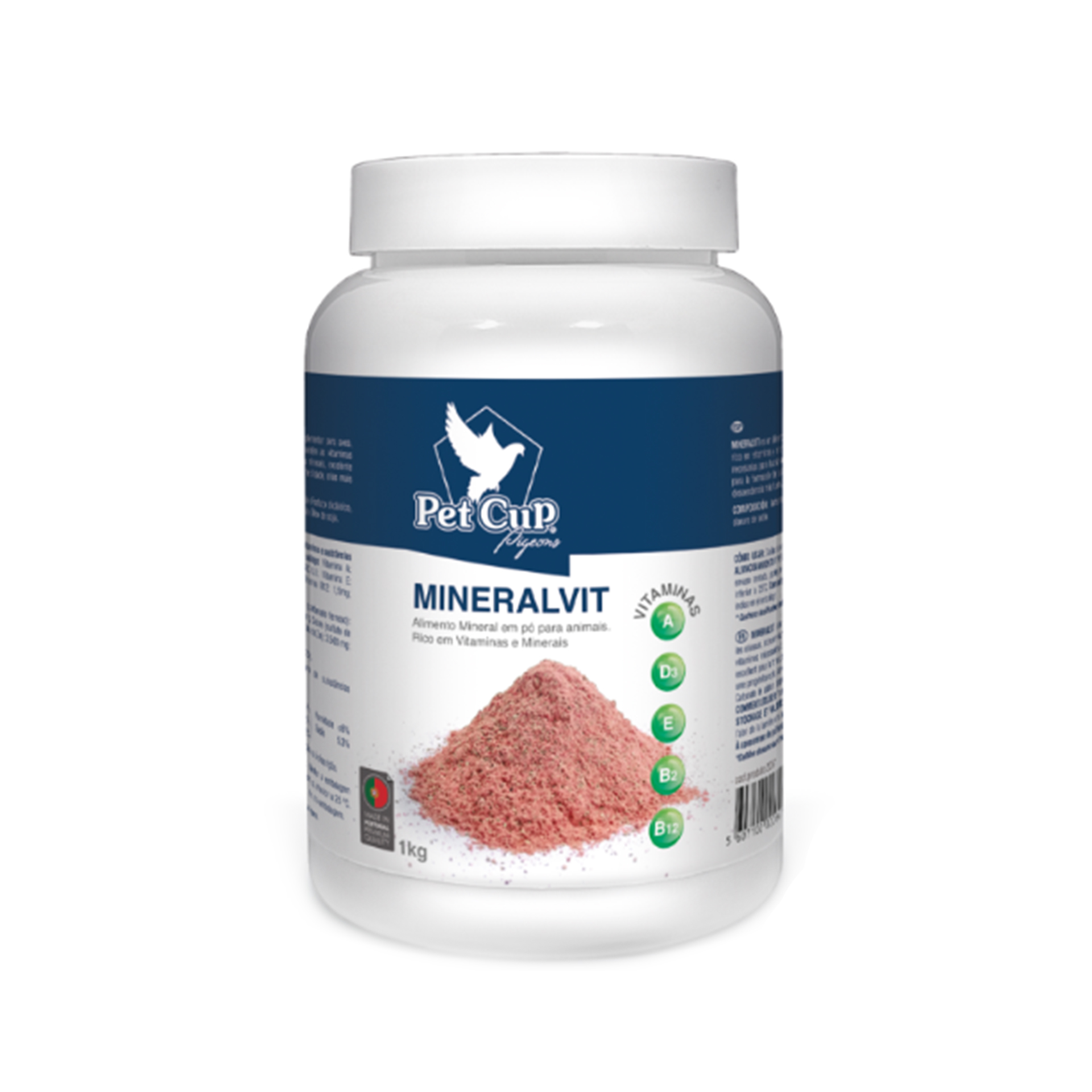 Mineralvit Pombos 1 KG PETCUP
